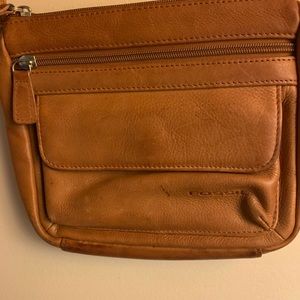 Brown Fossil crossbody